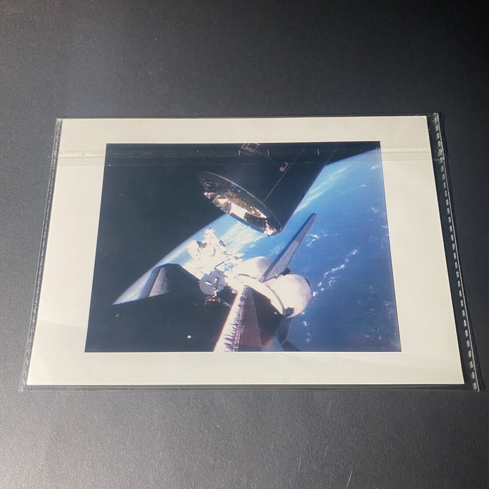 Vintage NASA Engineer Owned 1992 Intelsat Space Shuttle Astronaut Walk 8x6 Photo