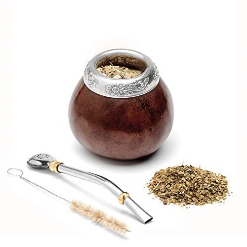 The Traditional Calabash Yerba Mate Gourd Set