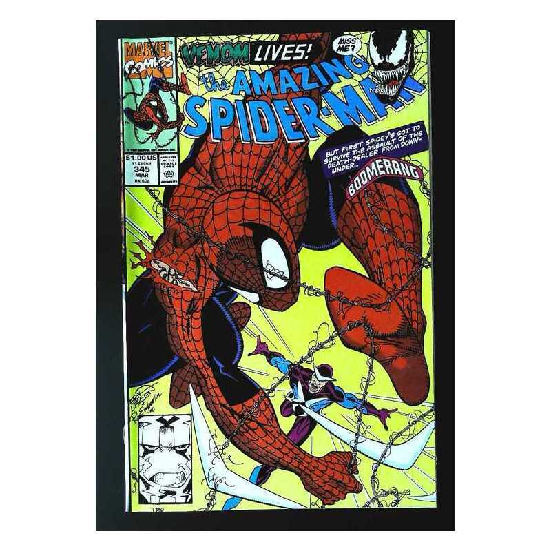 Amazing Spider-Man (1963 series) #345 in Near Mint condition. Marvel comics [n;