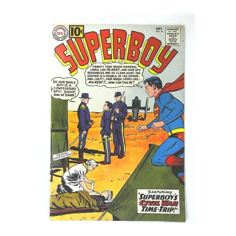 Superboy (1949 series) #91 in Fine minus condition. DC comics [d