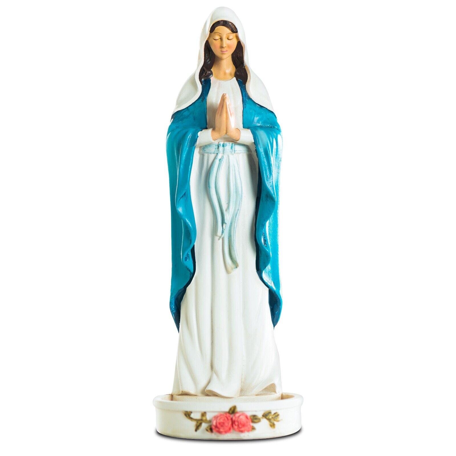 Virgin Mary Statue - Rosary Holder Statue- Catholic Gifts - Blessed Mother