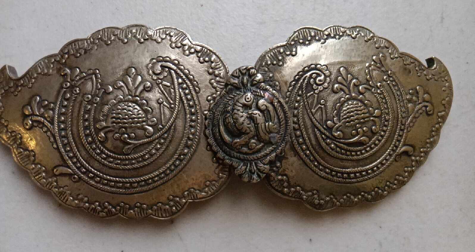 Antique Bulgarian Ottoman Clasps Belt Buckle