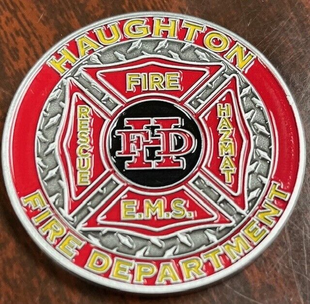 Haughton Fire Department Challenge Coin