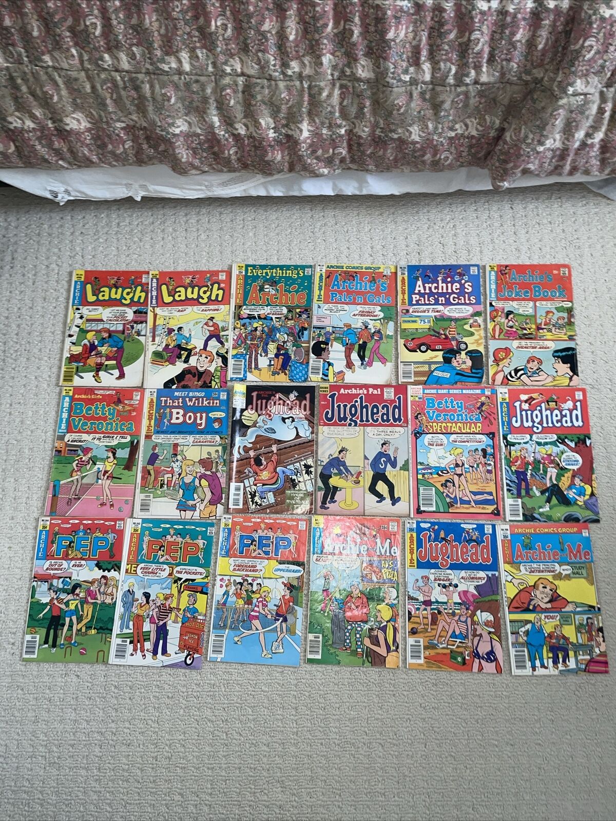 Archie’s Series Vintage Mixed Editions Magazines Lot of 18 MRA#14