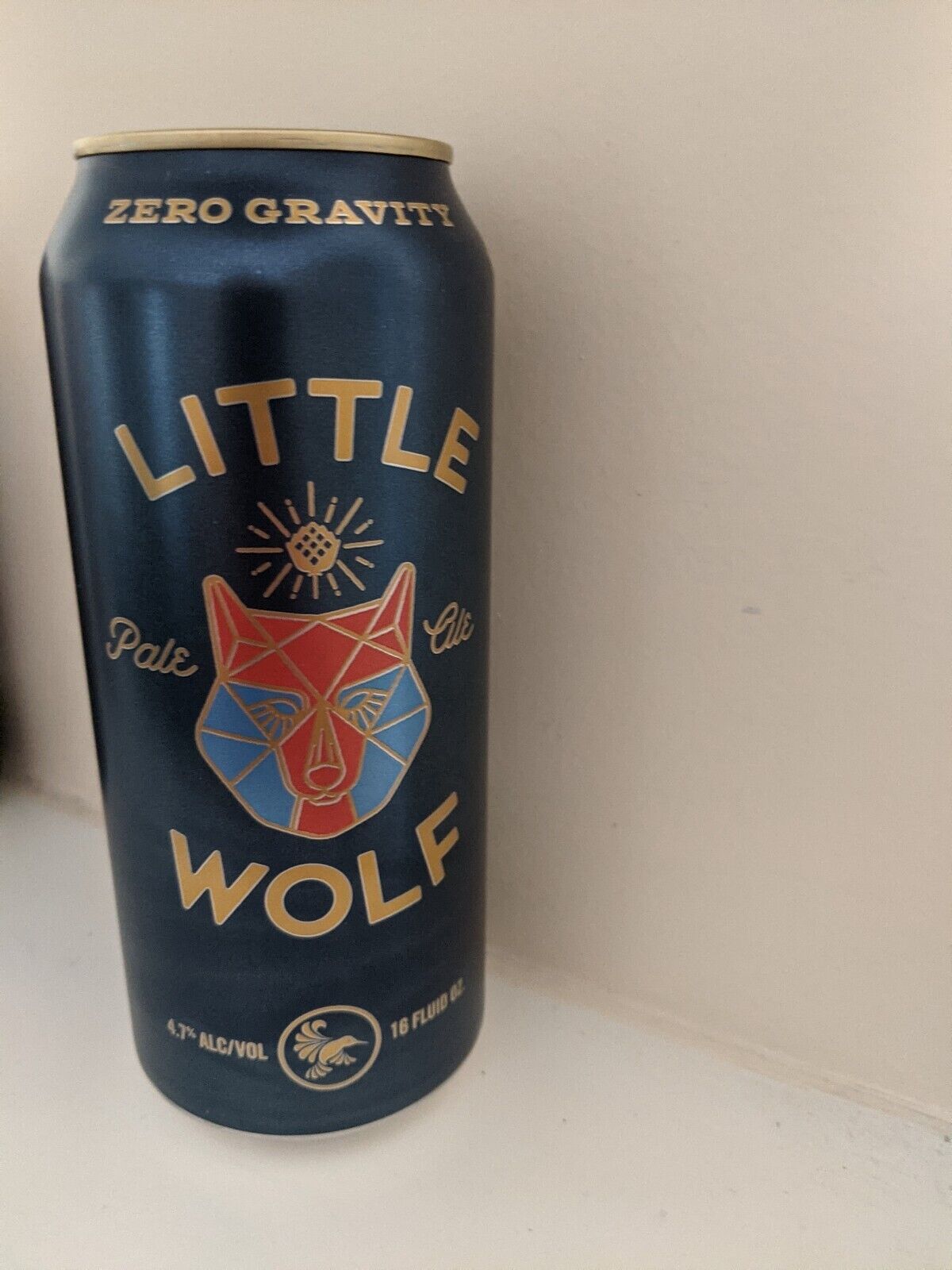 Little Wolf Zero Gravity Vermont Collectible Limited Run Beer Can. **EMPTY**