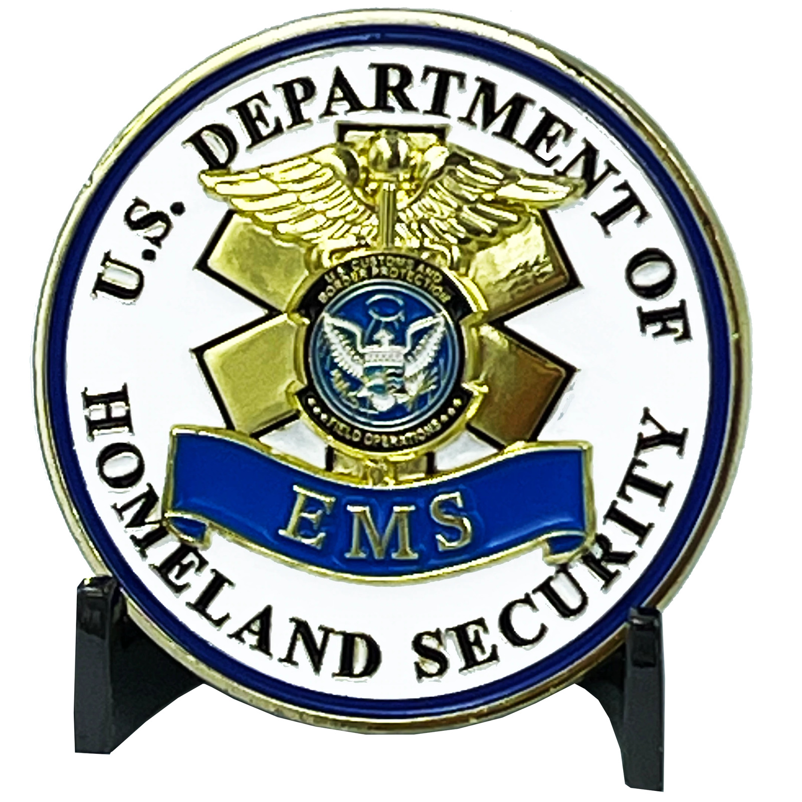 BL9-015 CBP Field Operations EMS OFO Field Ops CBP Officer Emergency Medical Ser