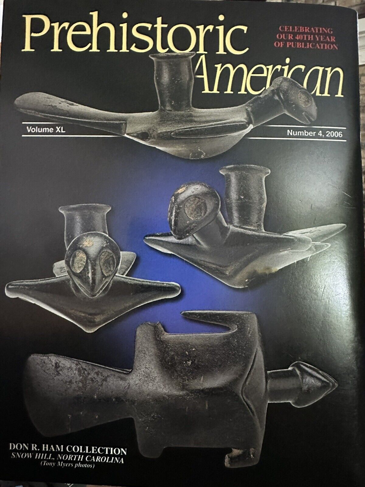 SPECIAL GREAT PIPE EDITION “PREHISTORIC AMERICAN” MAGAZINE FROM 2006
