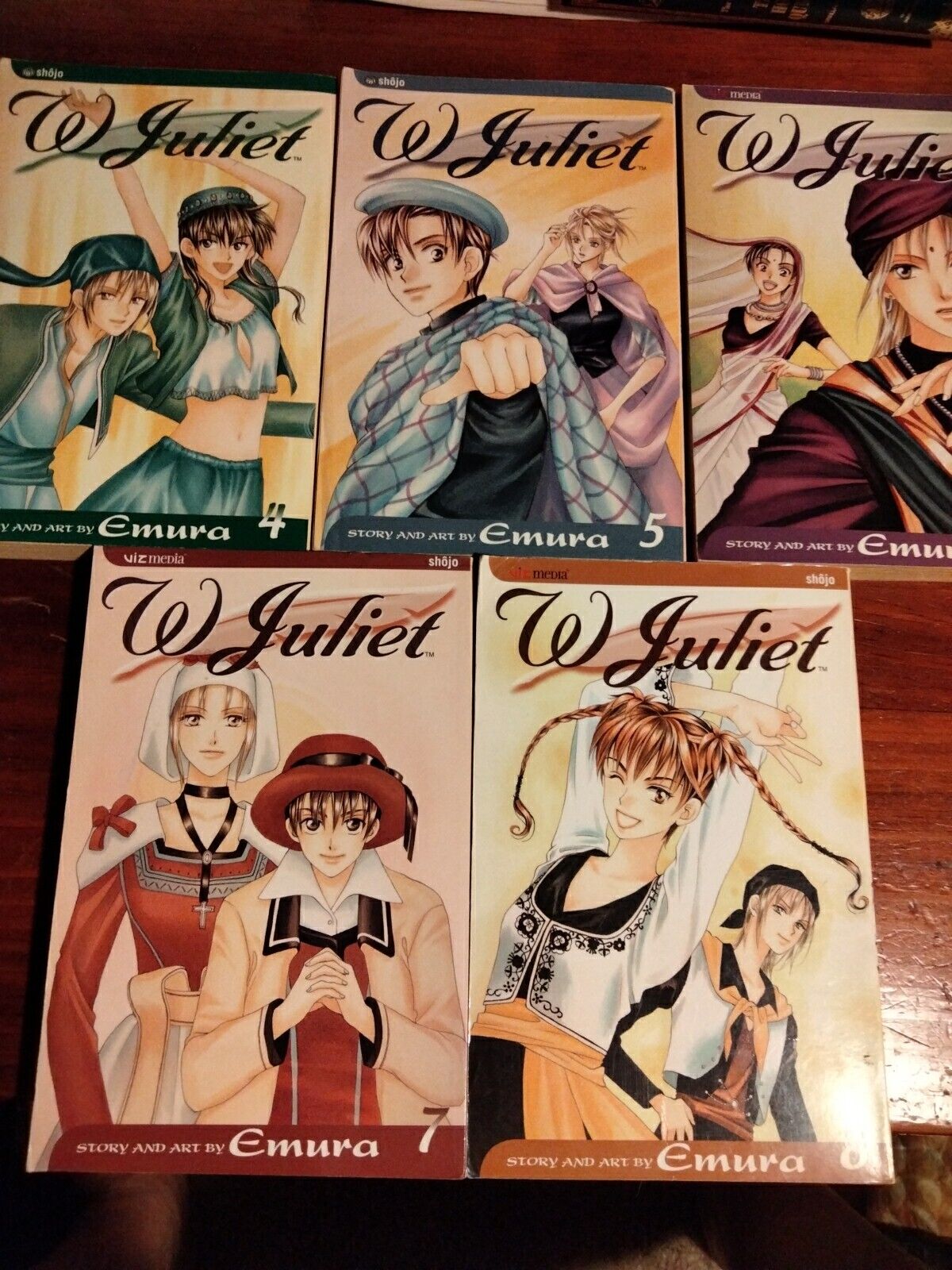 W Juliet Manga, Vol. 4-8