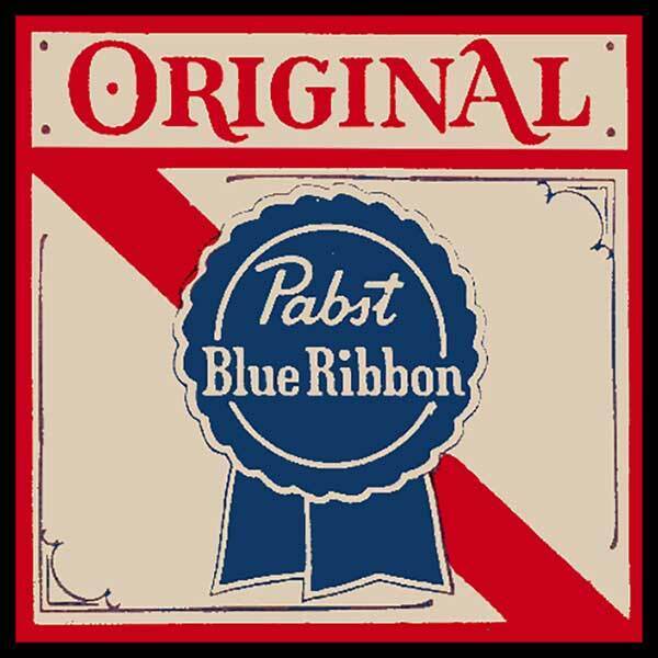 Original Pabst Blue Ribbon Beer Fridge Magnet