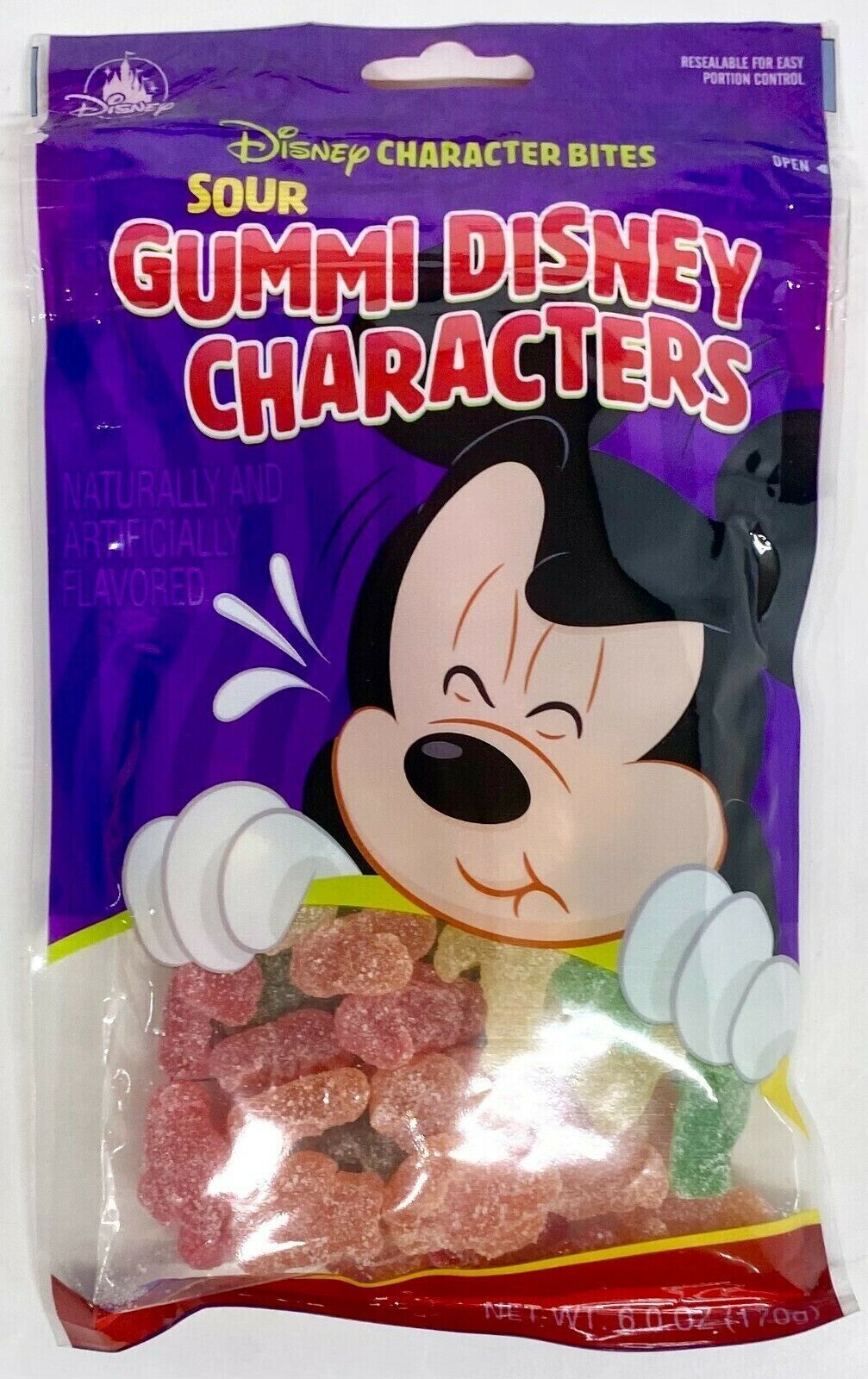 Disney Parks Goofy\'s Candy Company Sour Character Gummies 6 oz Bag