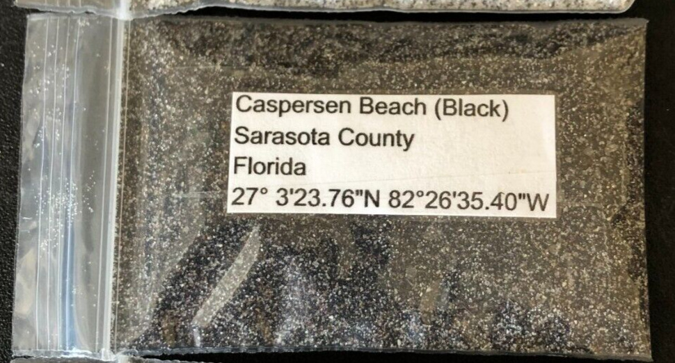 Florida Caspersen Beach (Black) Sand Sample