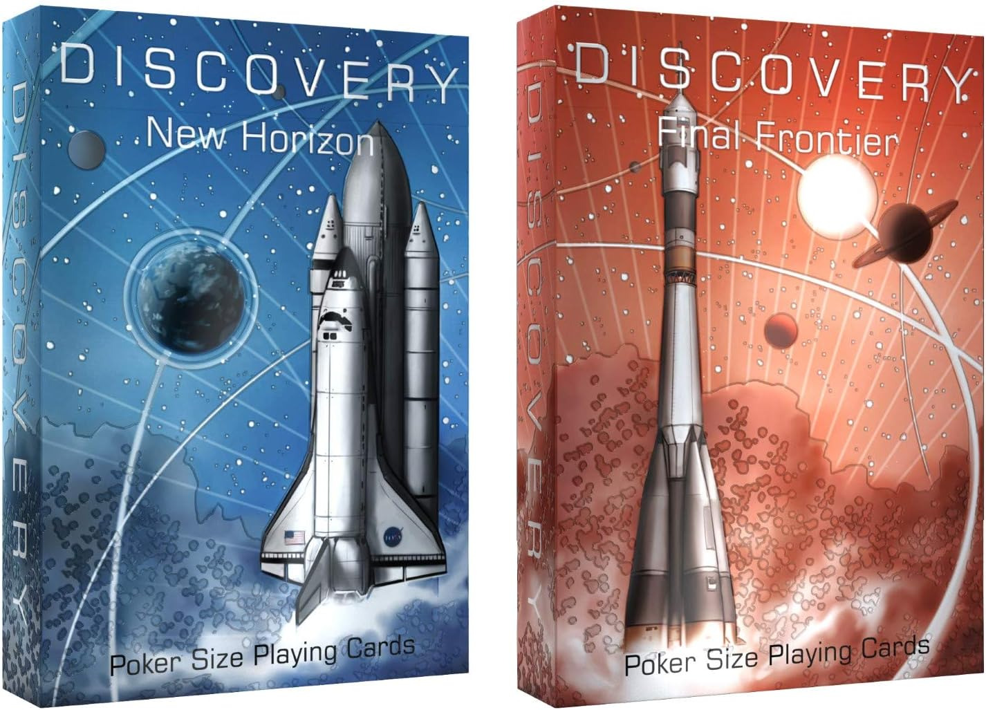 Discovery Playing Cards 2-Deck Bundle: Buy Together and save 10% on Discovery Bl