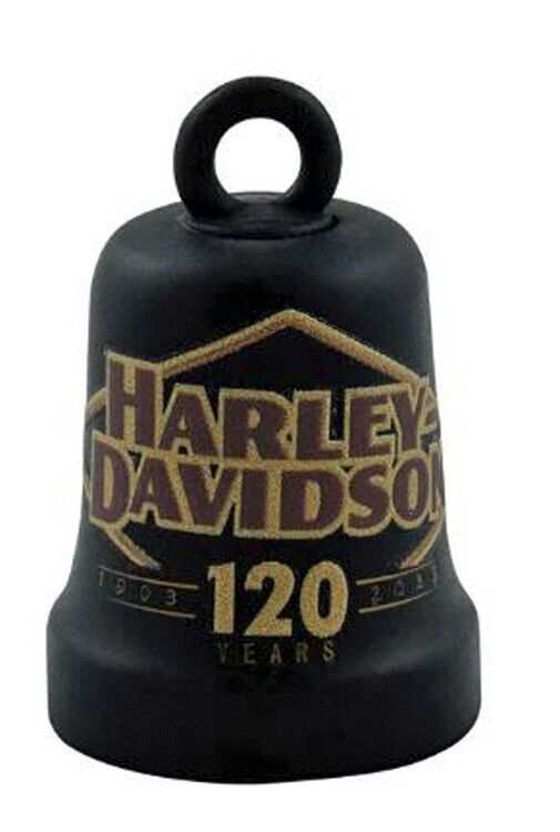 Harley-Davidson 120th Anniversary Black Ride Bell | Collectors' Quality - HRB125