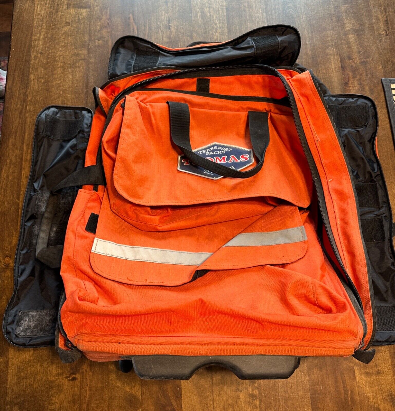 Thomas Transport Pack ALS Ultra Roller medic EMS emergency Orange-Shell Only