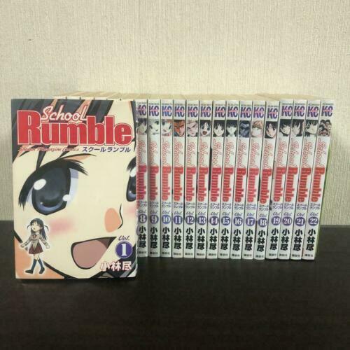 SCHOOL RUMBLE VOL.1-22 Comics Complete Set Manga Comic Book