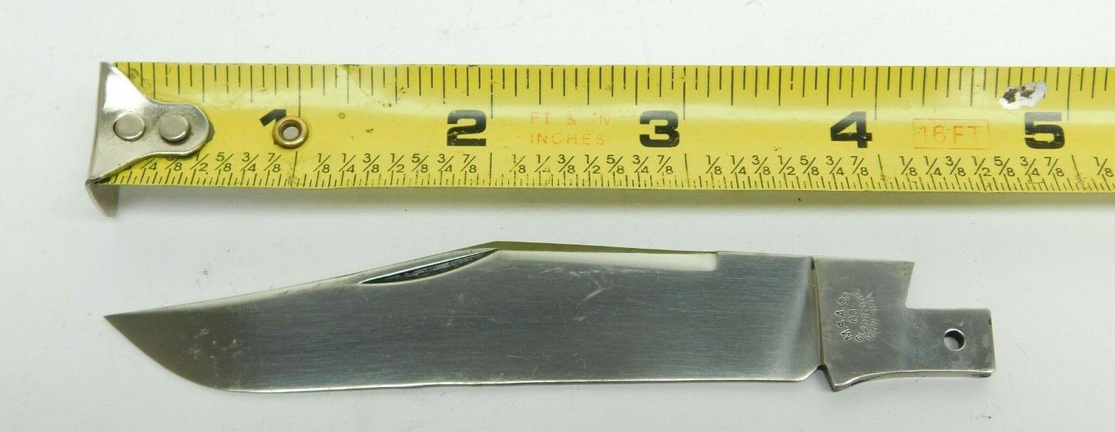 REPLACEMENT CLIP BLADE For #71 MARBLES MSA FOLDING DADDY BARLOW KNIFE USA QC