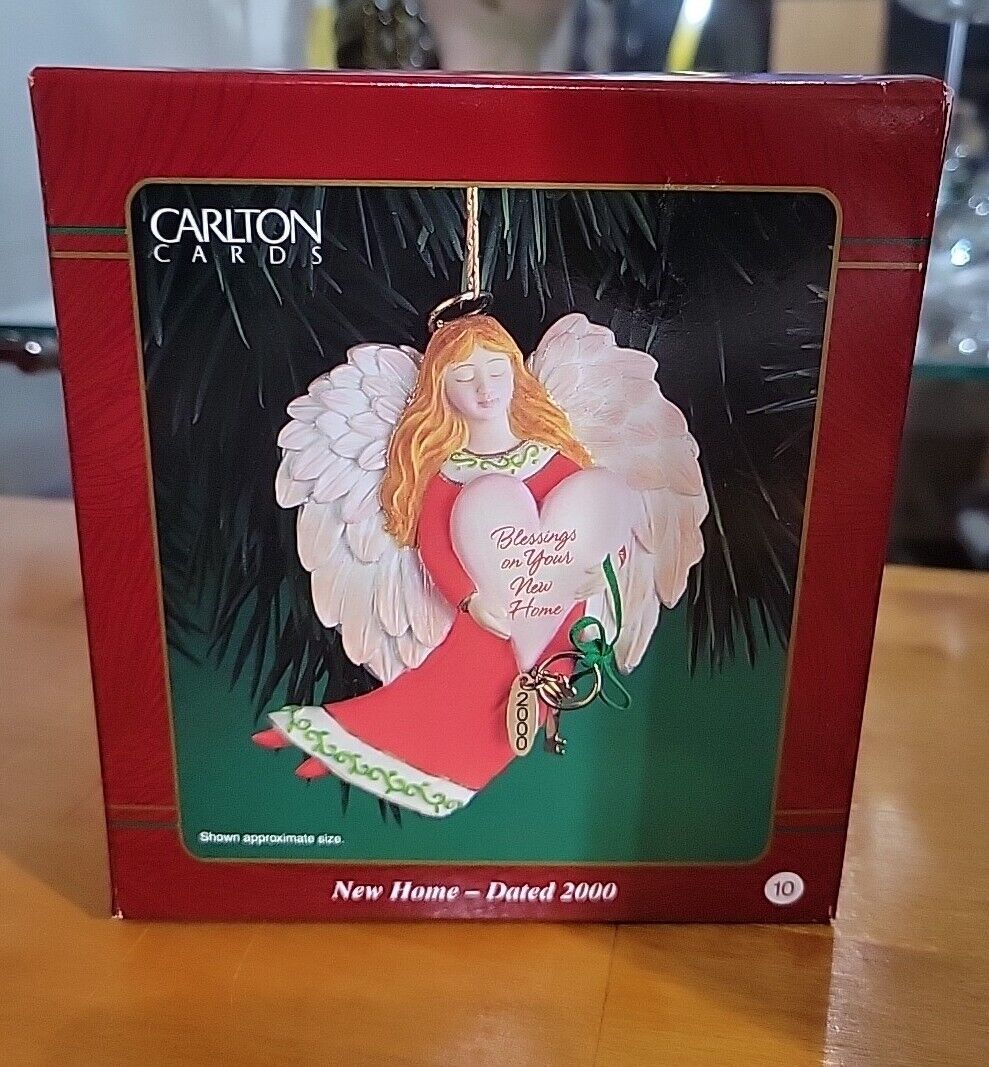 Carlton Cards Heirloom Collection #10 Blessings On Your New Home 2000 Angel 