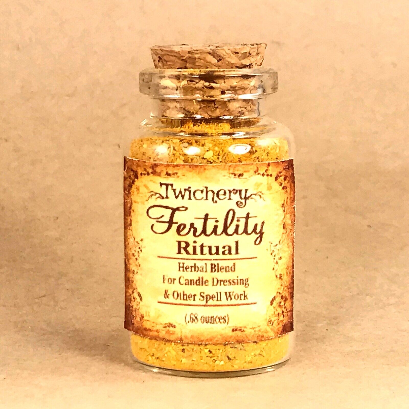 FERTILITY RITUAL HERBAL BLEND, Candle Dressing Spell Casting Hoodoo Wicca Pagan 