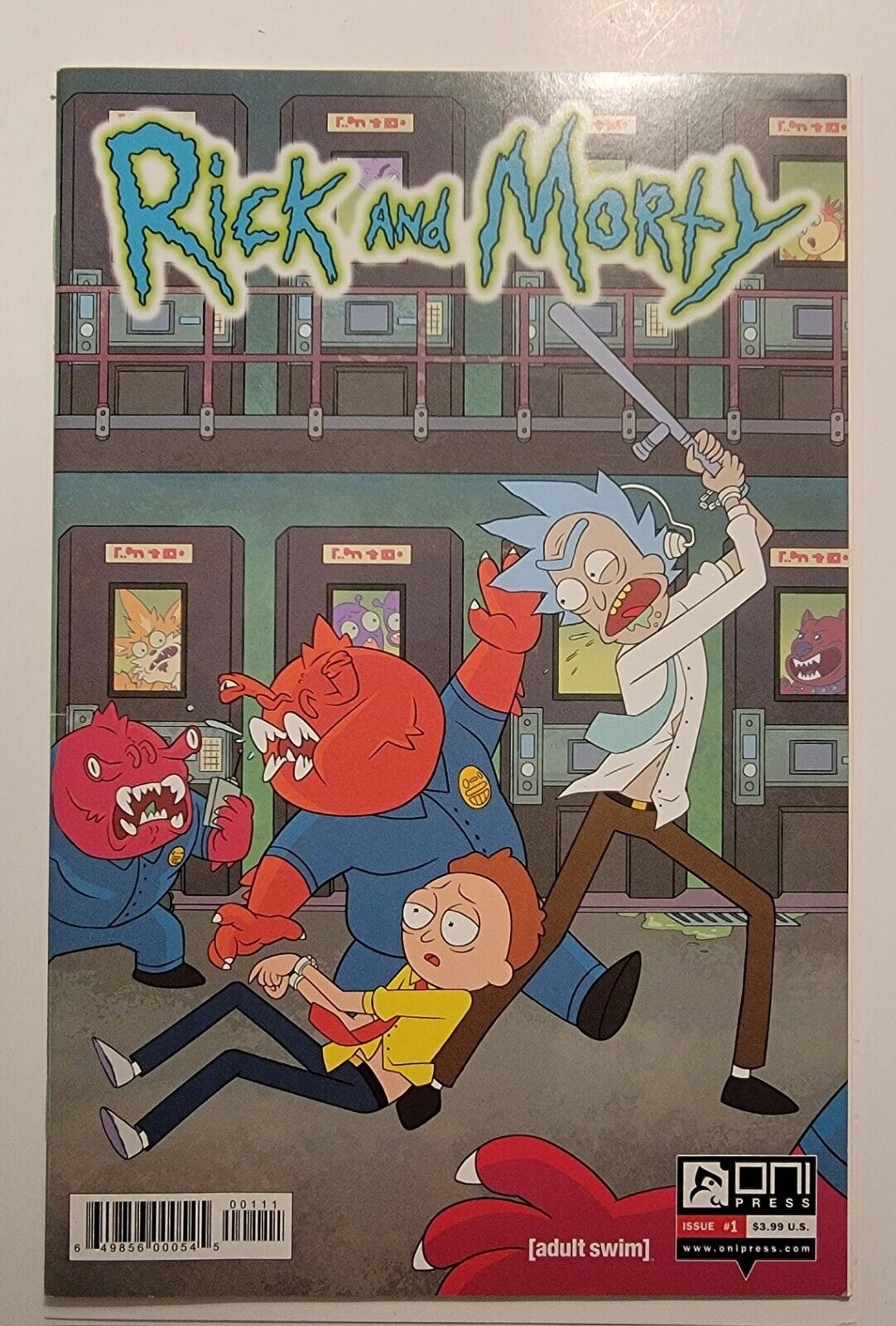 Rick and Morty #1 VF Cover A (Oni Press 2015) 1st App. Zac Gorman ~ High Grade 