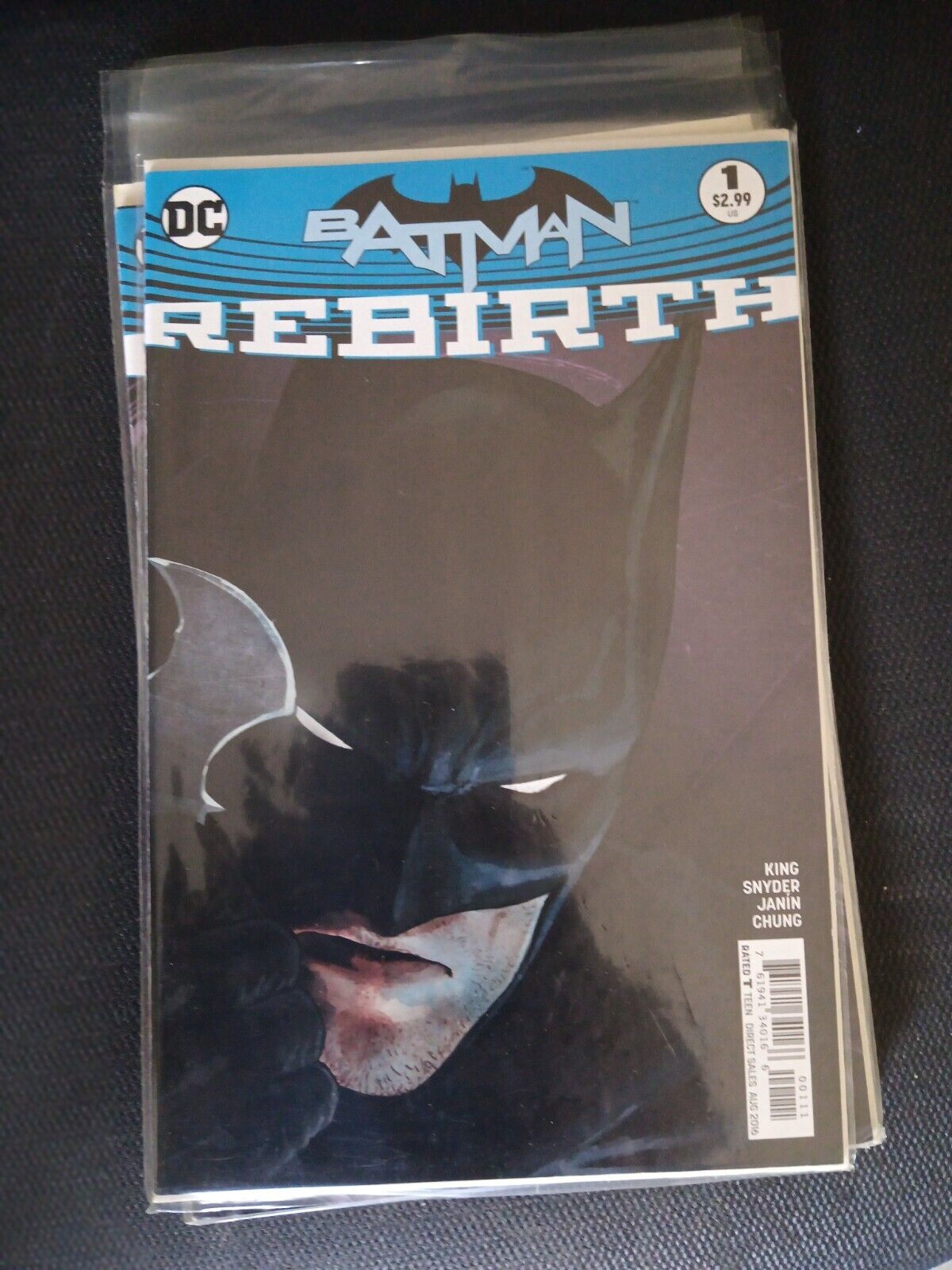 Batman: Rebirth #1 (2016) - RARE Newsstand Edition exclusive 