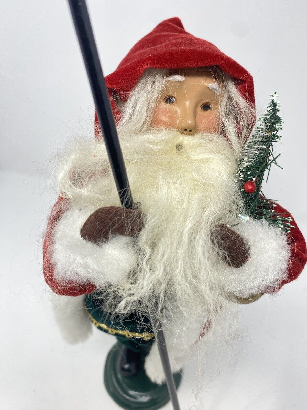 Vintage Byers Choice Carolers 1999 Red Victorian Santa Claus 12'' Tall