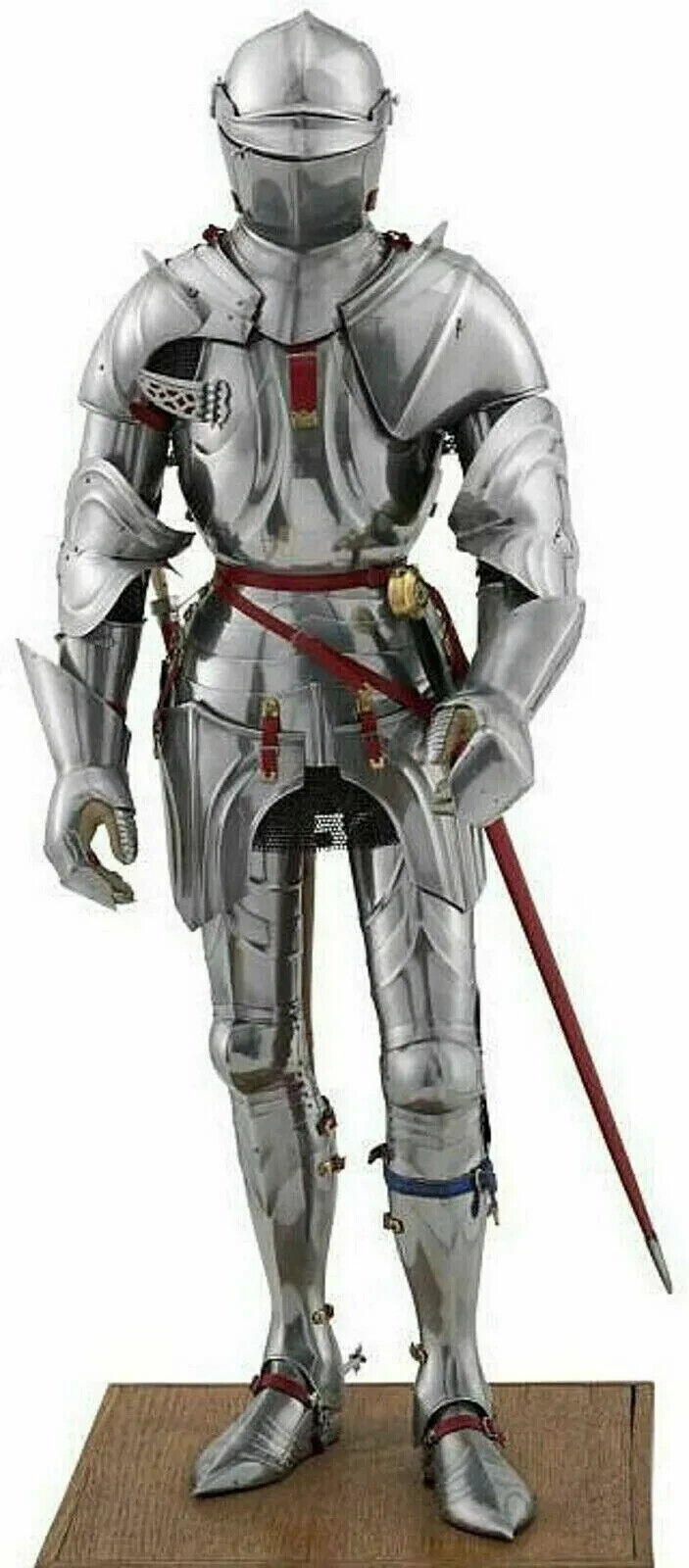 Knight Wearable Medieval Suit Of Armor Crusader Combat Full Body Armour
