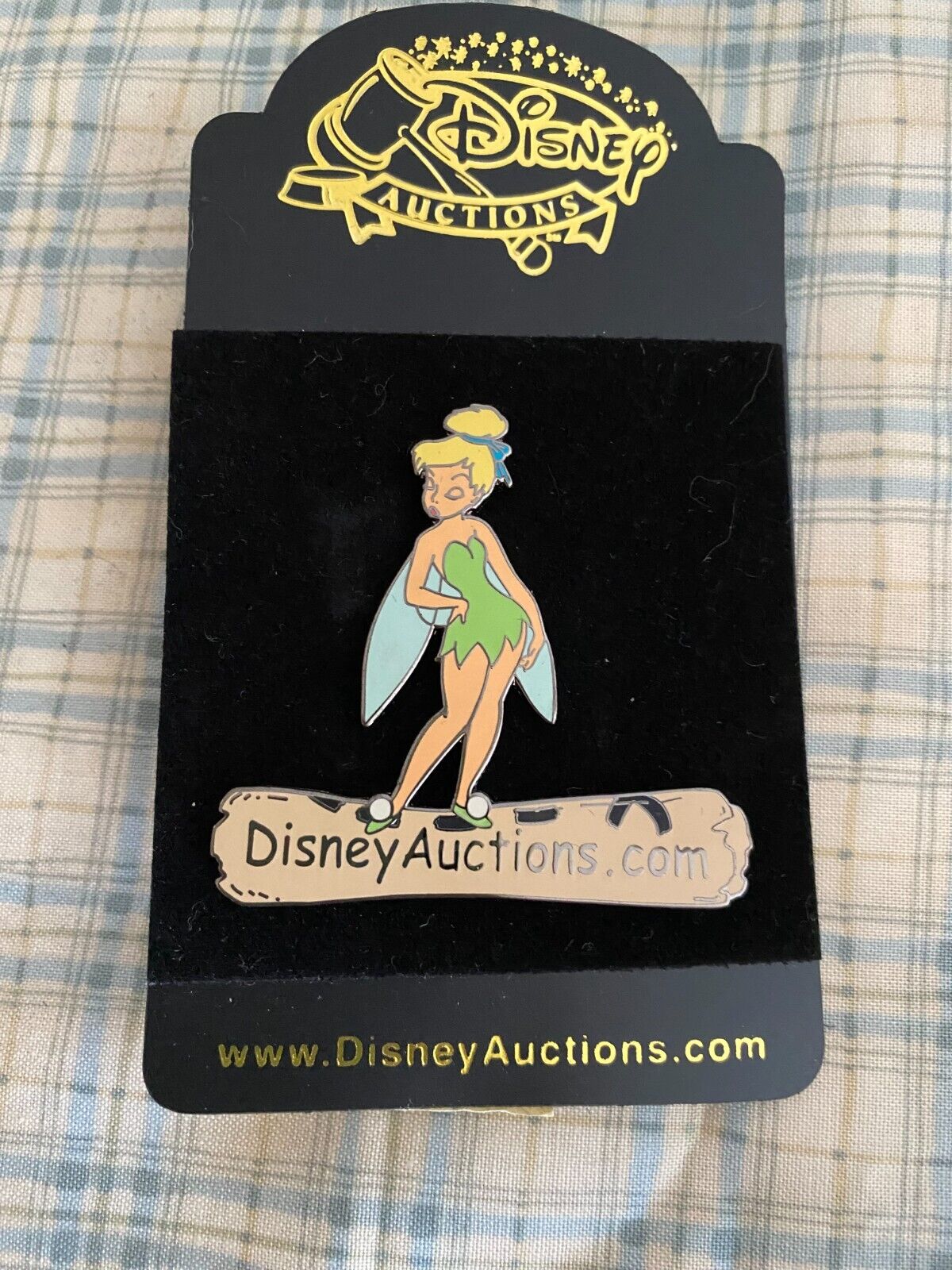 Disney Auctions with Disney Auctions Logo Tinker Bell pin LE 5000 - Large Pin