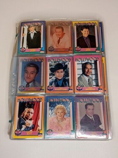 Hollywood Starline Inc cards, 1991, 136 Card Bundle