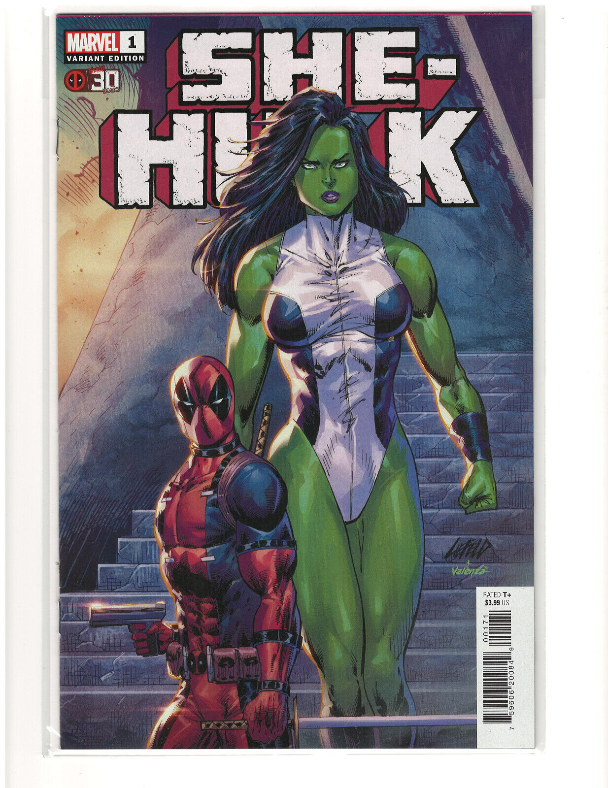 She-Hulk (Volume 4) #1 Rob Liefeld Deadpool variant 9.6