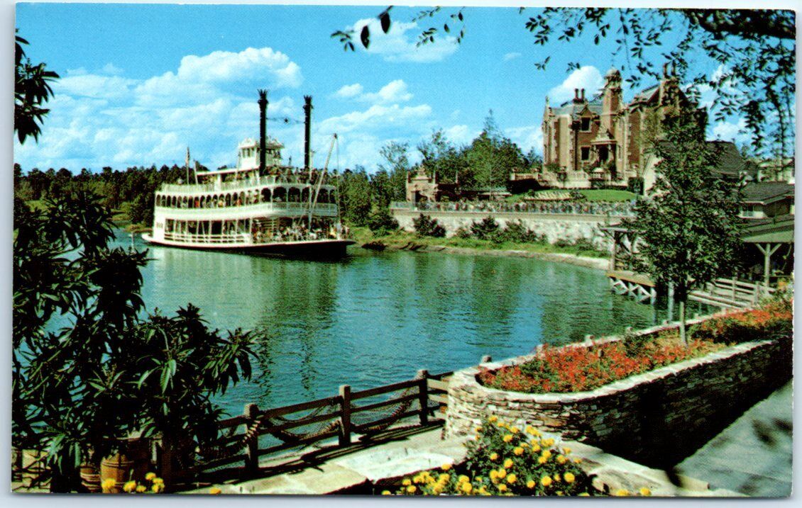 Walt Disney World Cruising the Rivers of America Admiral Joe Fowler Sternwheeler