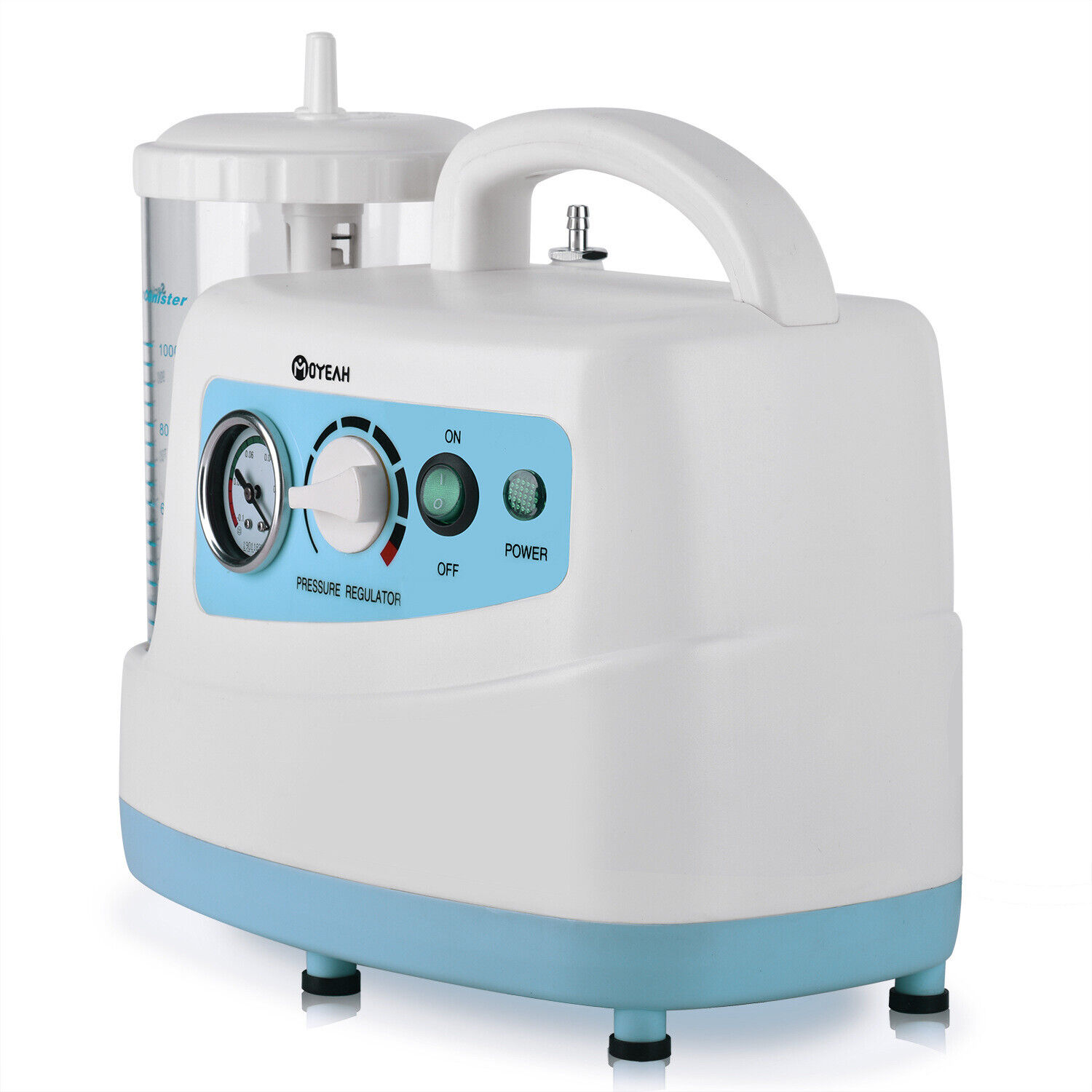 Portable Suction Unit Medical Vacuum Phlegm Emergency Aspirator Machine US/EU