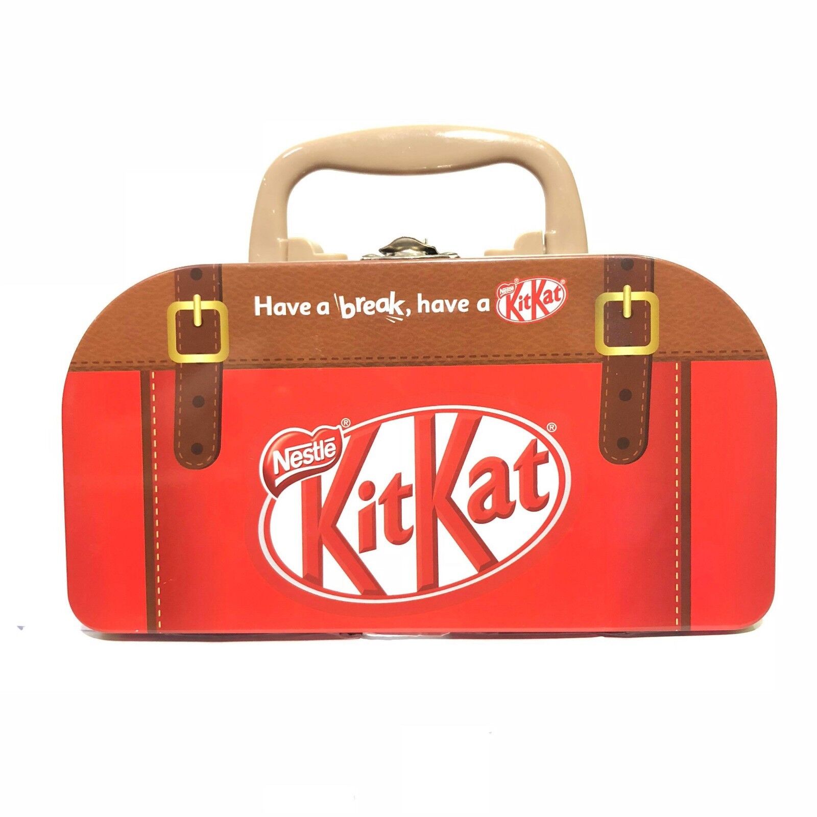 Nestle KITKAT empty Travel Bag Tin Box Limited Edition