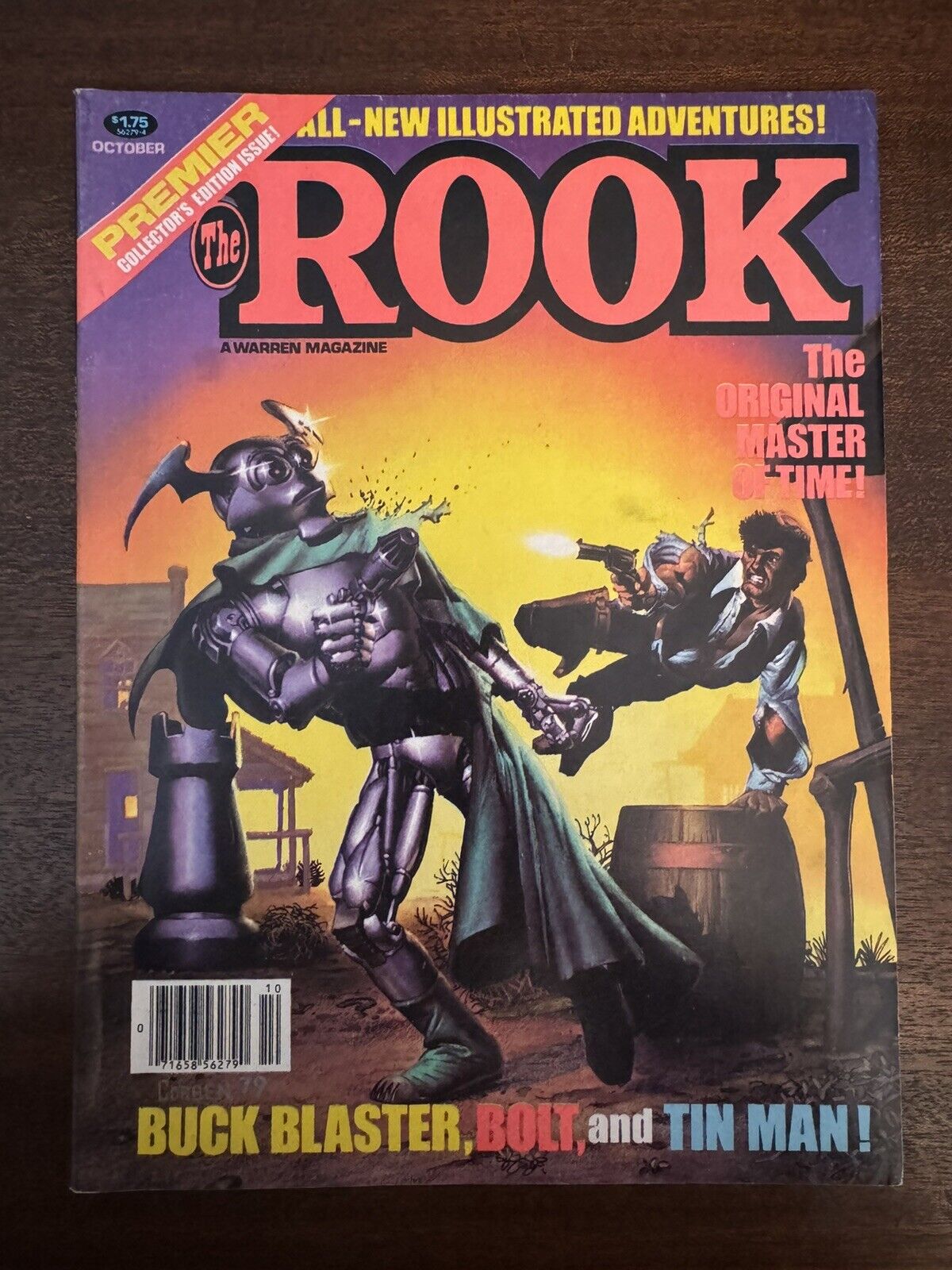 1979 The Rook #1 Warren Magazine Richard Corben ALCALA Nebres NINO