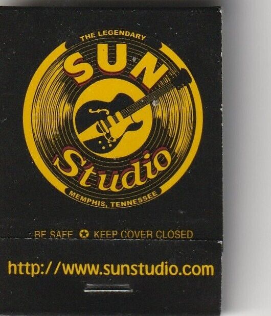 Vintage Matches From Sun Studios Memphis Tennessee NEW. ***Free Shipping***