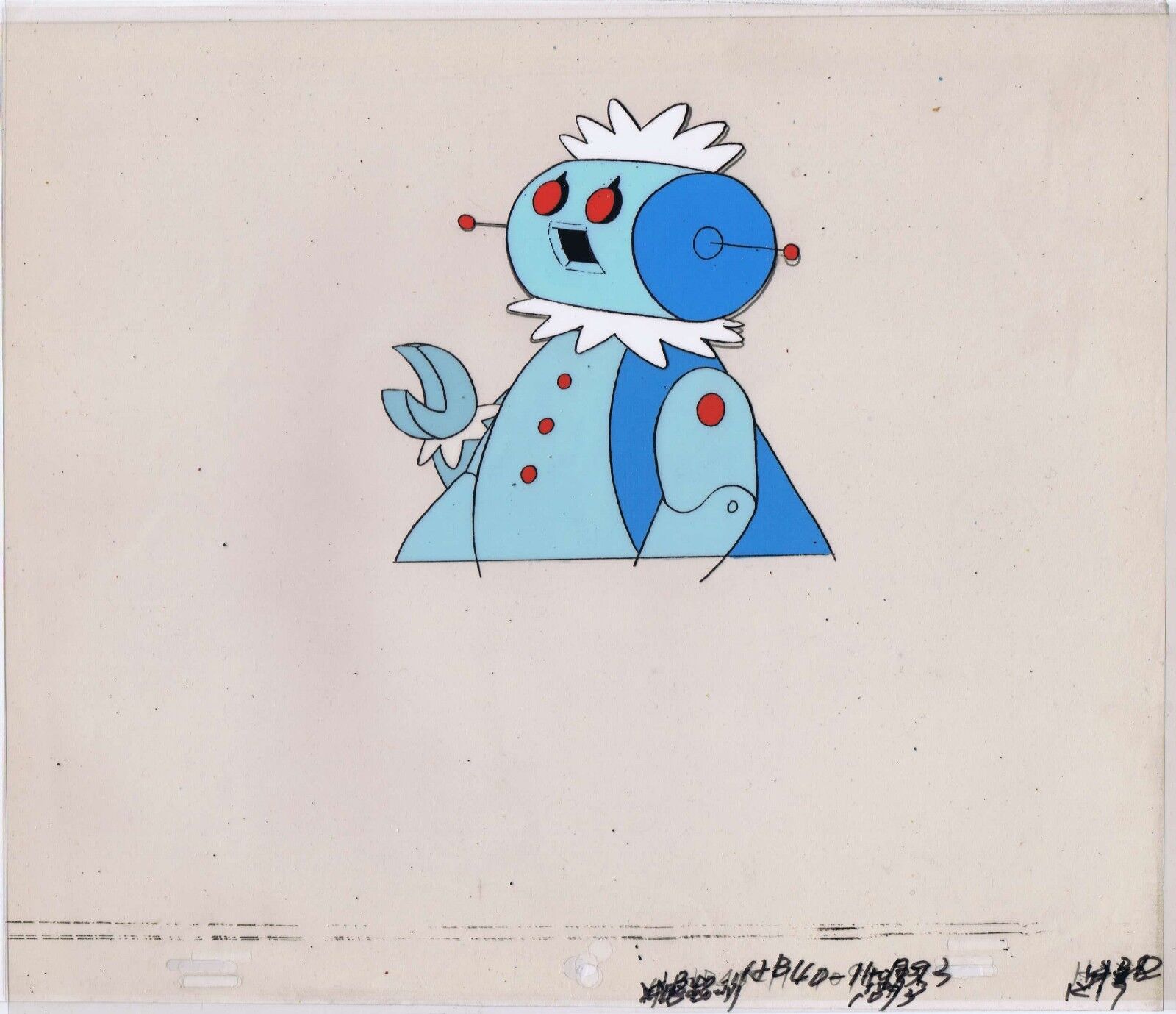 The Jetsons Rosie the Robot Original Production Cels and Original Art Pencil 