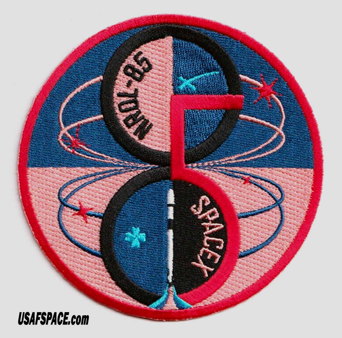 Authentic NROL-85 SPACEX FALCON HEAVY DOD NRO Classified Mission Employee PATCH