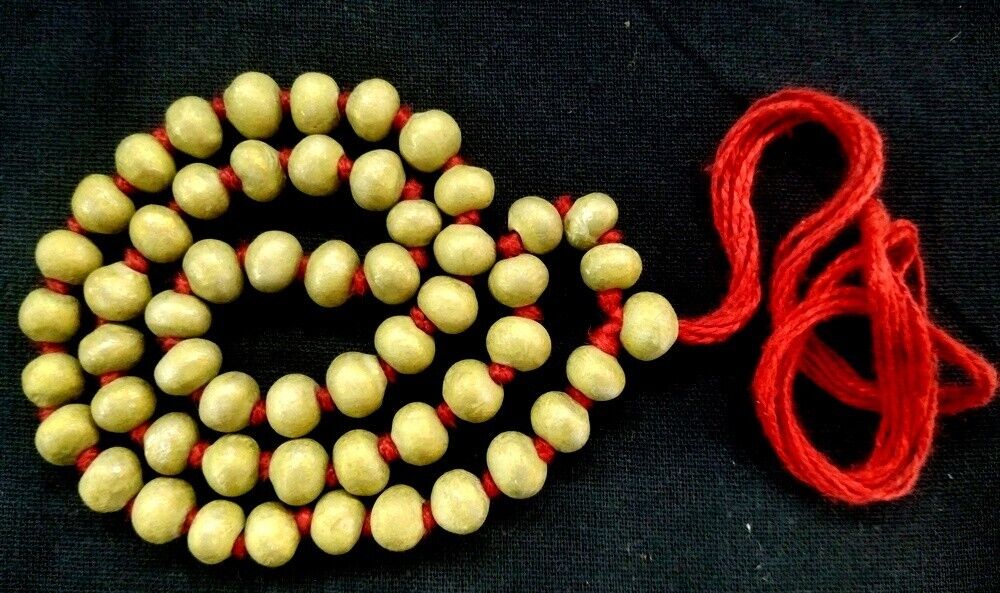 Pure Siddha Parad Mala - 8 mm - 54+1  Beads