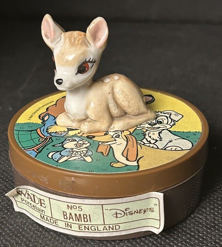 WADE Porcelain - #5, Bambi Disney Hat Box Series