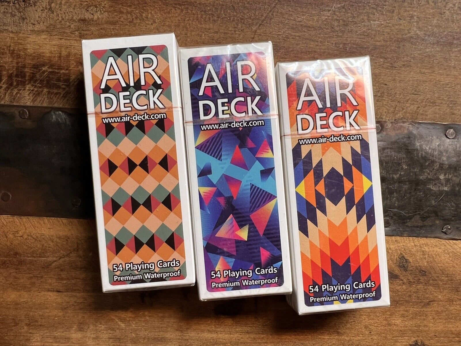 Air Deck - The Ultimate Travel Playing Cards (three decks) 4️⃣5️⃣🍀