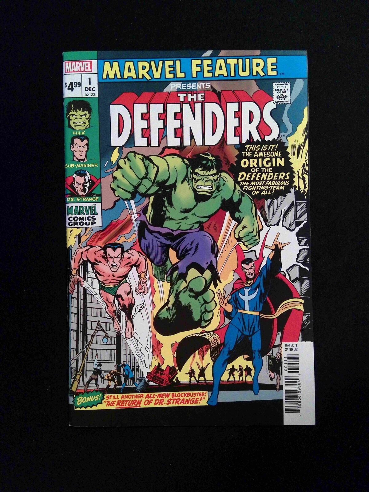 Defenders Marvel Feature  Facsimile Edition #1  MARVEL Comics 2019 NM-
