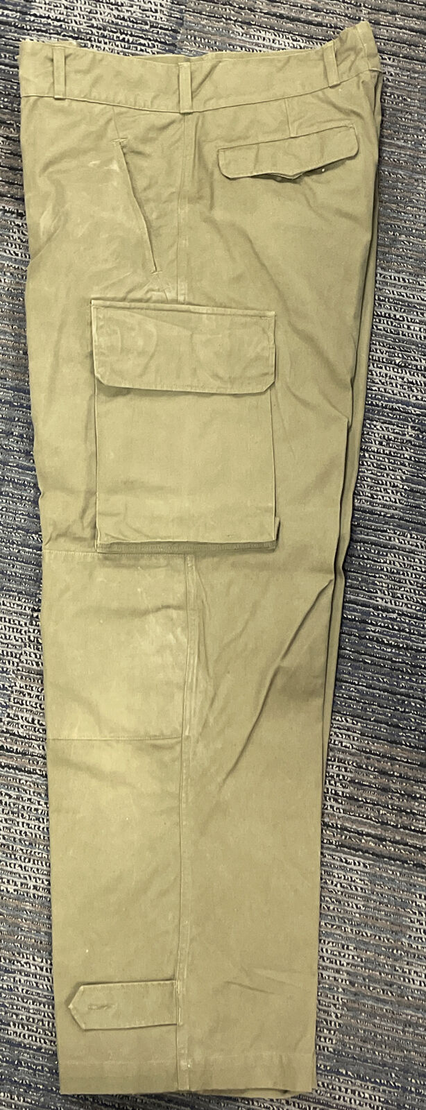 French 1950\'s military cargo pants