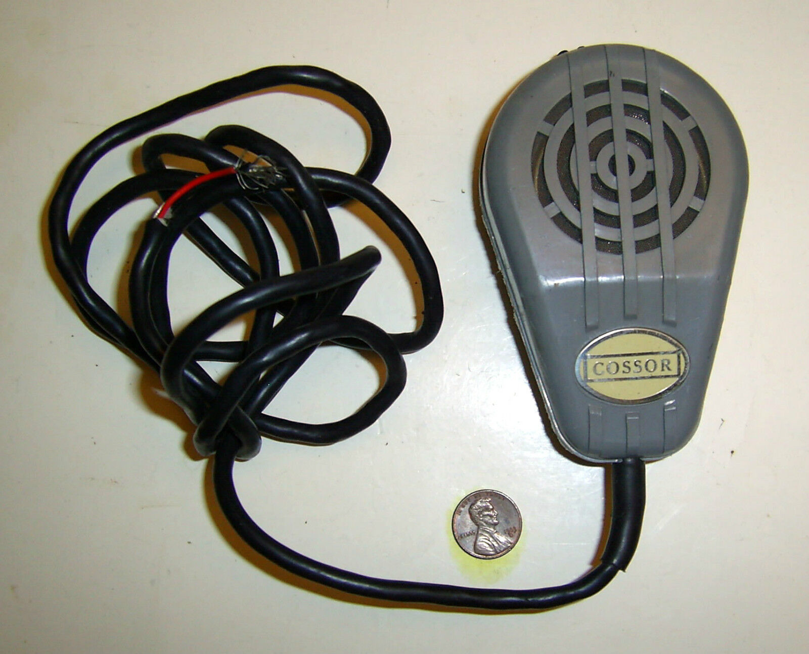 Vintage COSSOR Microphone With Cable