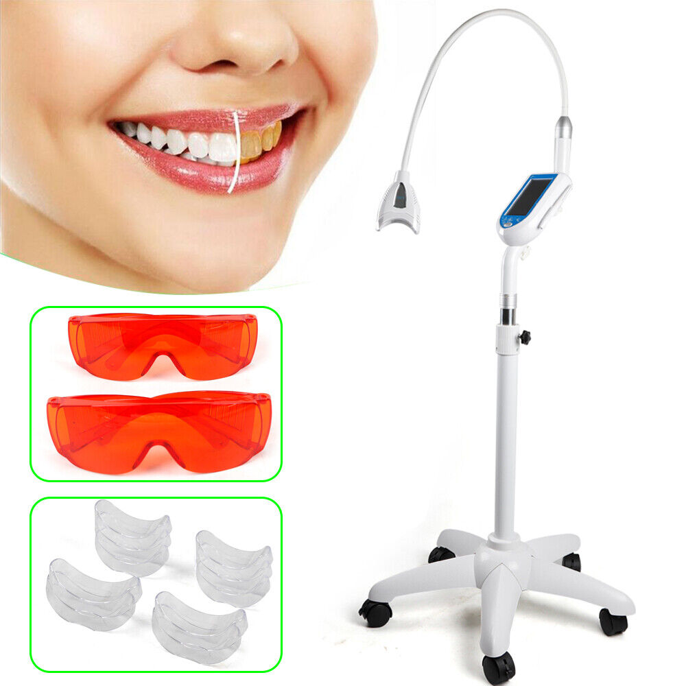 Mobile Teeth Whitening Machine Dental Cold LED Light Lamp Bleaching Accelerator