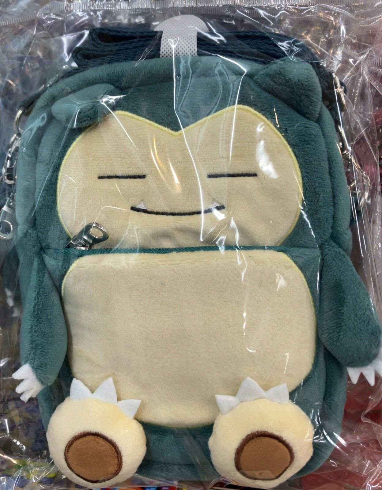 Pokemon Plush Pochette Shoulder Bag Snorlax Pocket Monster Character NEW Japan
