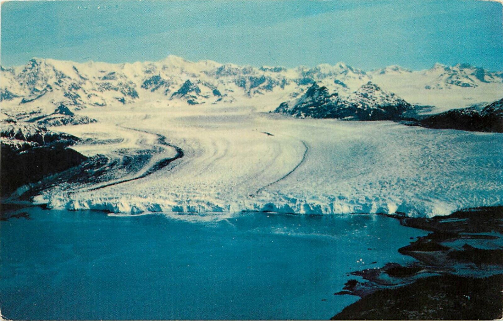 Columbia Glacier Valdez Alaska Postcard