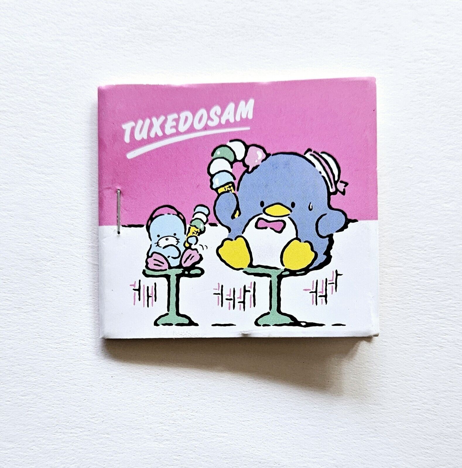 Sanrio Mini Sticker Book Tuxedo Sam *COMPLETE* 2011 Ice Cream 