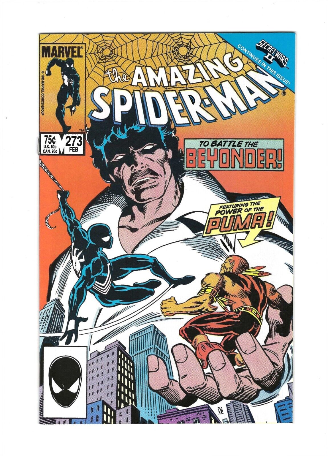 Amazing Spider-Man #273: Cleaned: Pressed: Scanned: Bagged: Boarded: NM/MT 9.8