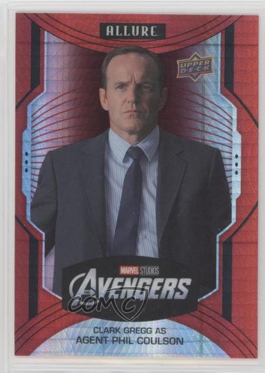 2022 Marvel Allure High Series Red Prism Phil Coulson Clark Gregg as Agent 10nw