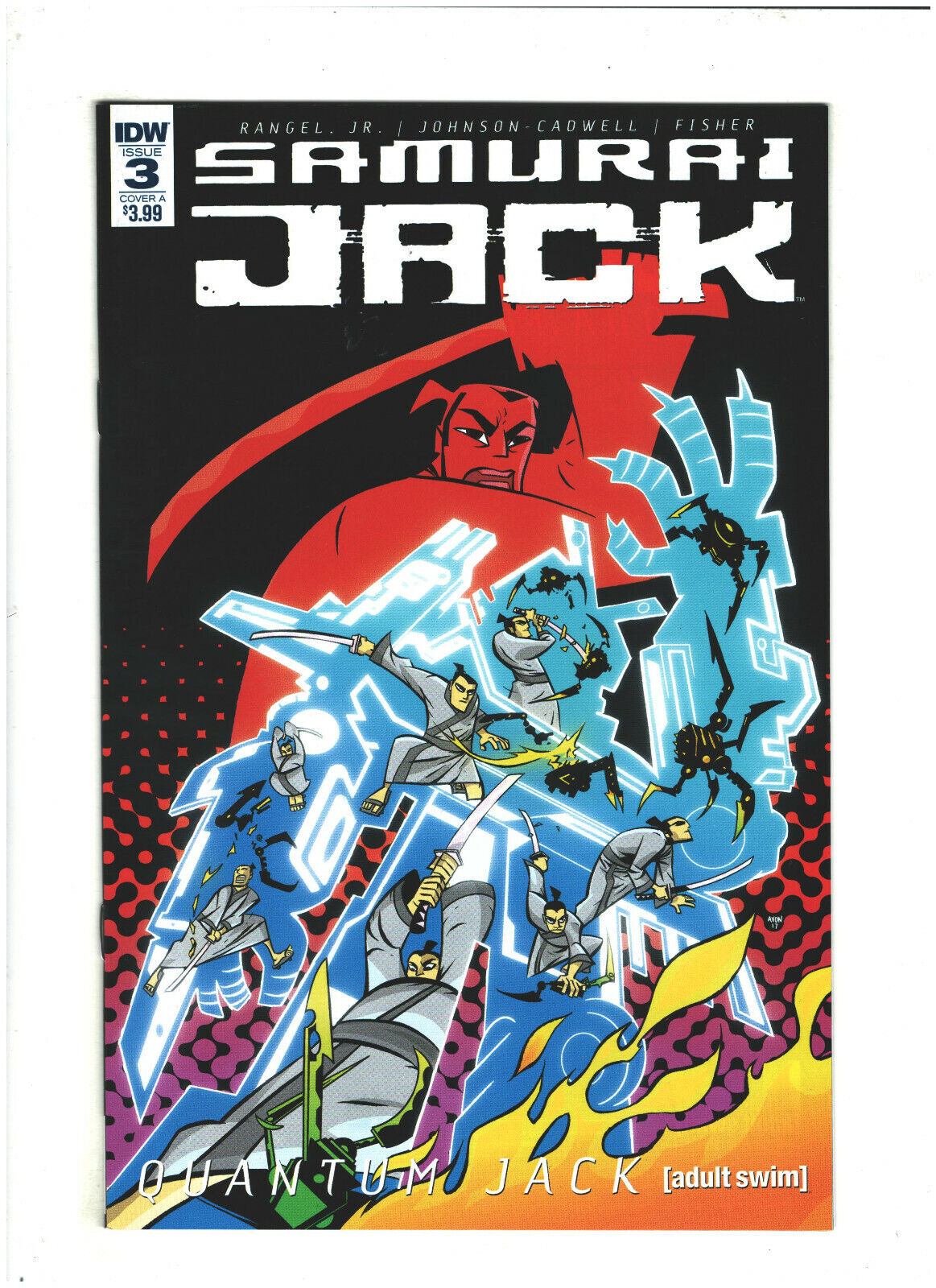Samurai Jack: Quantum Jack #3 NM- 9.2 IDW Comics 2017 Adult Swim