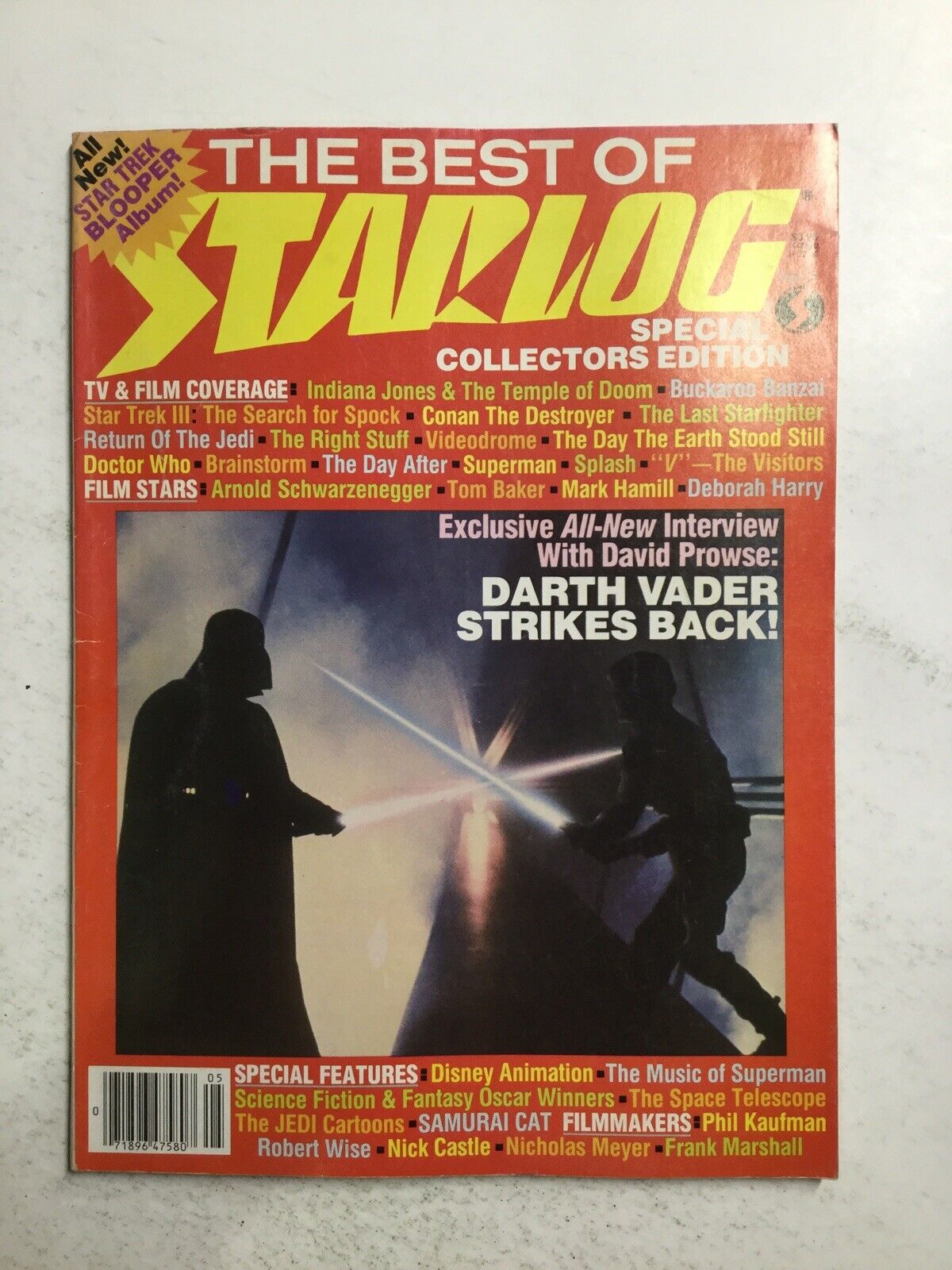 Best Of Starlog Volume 5 Magazine Fine- Fn- 5.5 Starlog Group